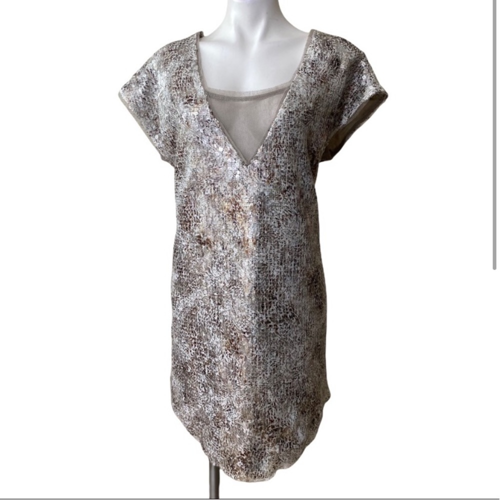 Free People Sequin Mini Dress